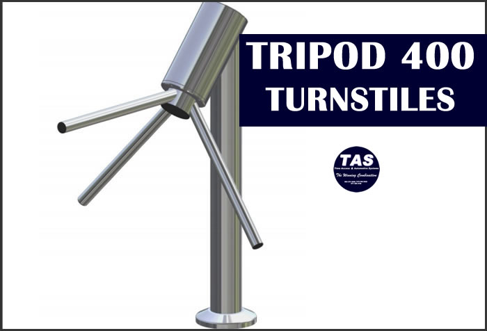 Turnstile tripod 400 Access Control and Attendance stand alone product